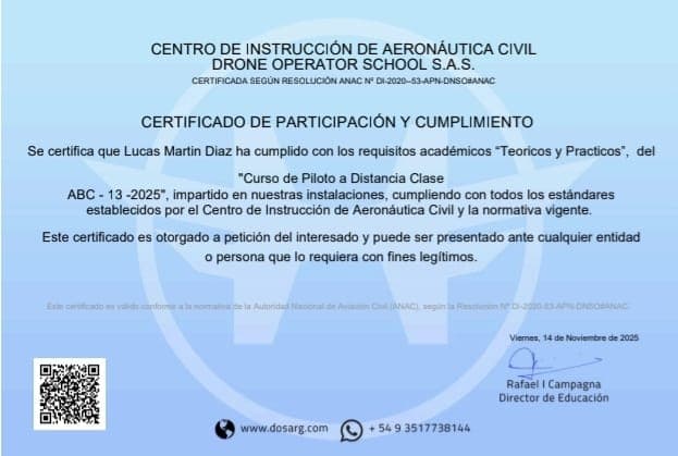 Certificado 6